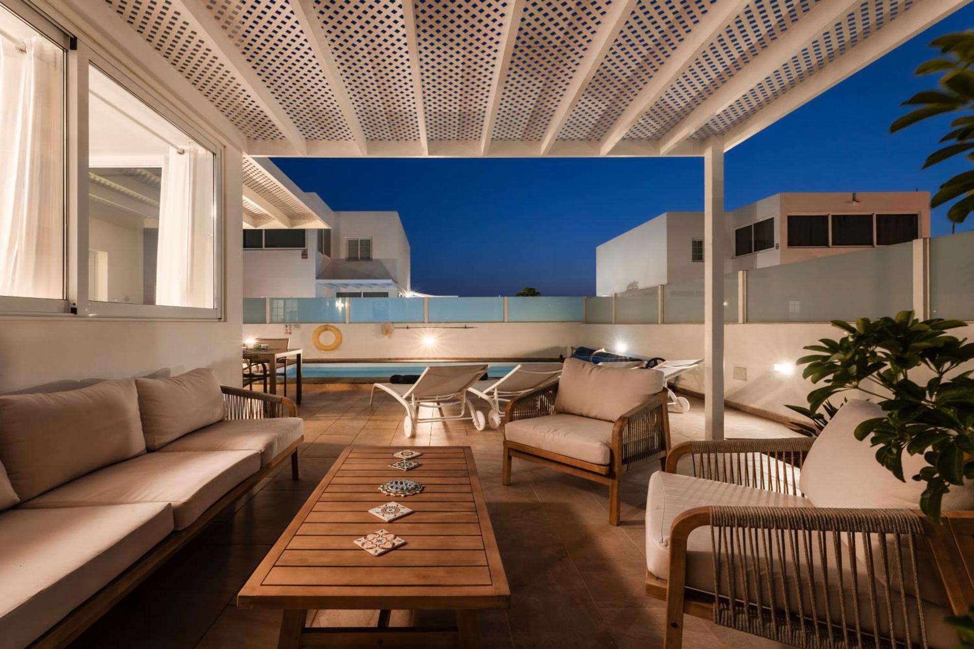 Villa Atlantica - Heated Pool In Playa Blanca Exterior foto